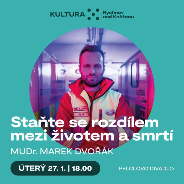 MUDr. Marek Dvořák - Staňte se rozdílem mezi životem a smrtí