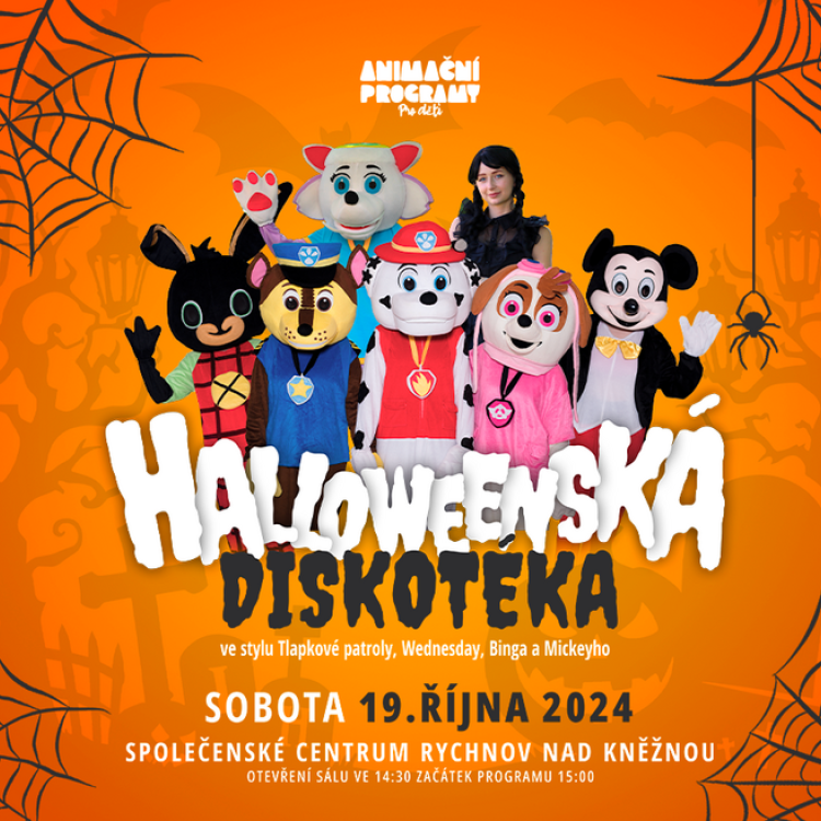 Dětská Halloweenská diskotéka 